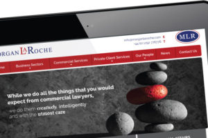 Solicitors website design for Large Solicitors in Swansea