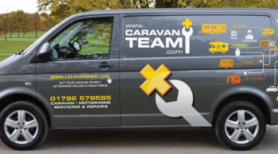 Vehicle Wrap design for VW Transporter livery