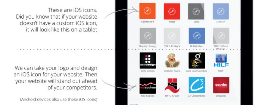 Digital Marketing Service - apple touch iOS icons designed