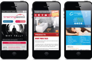 Mobile friendly websites designed for phones and tablets